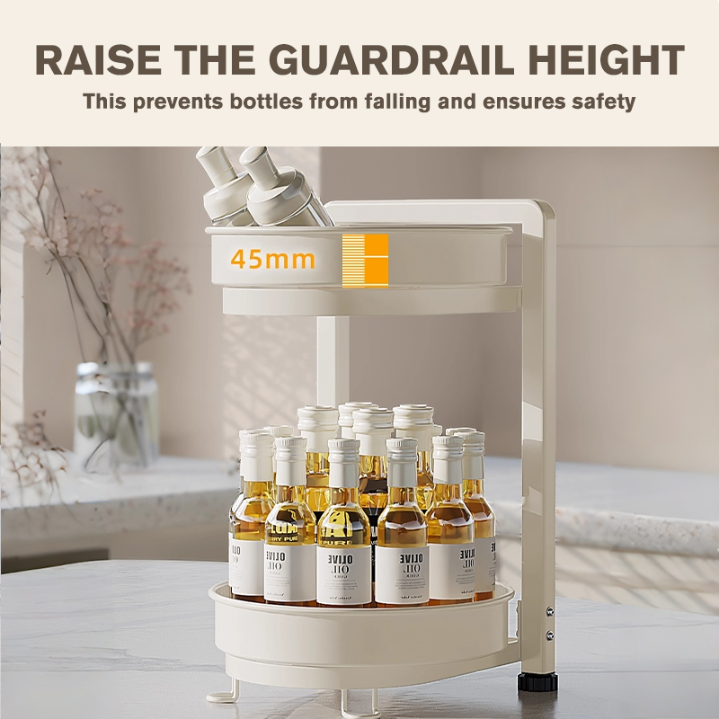 GSLife 360° Rotating Spice Storage Rack
