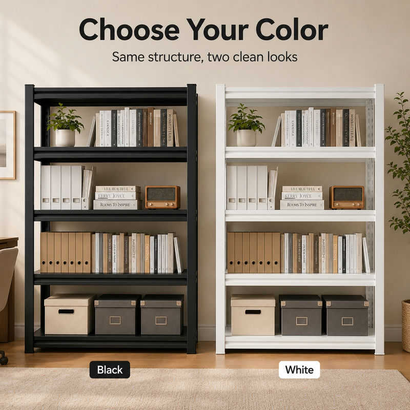NINI 5-Tier Heavy Duty Metal Storage Rack