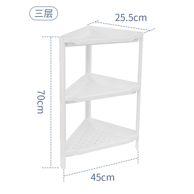 VOF Multifunction Corner Storage Rack