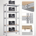 6-Tier Boltless Galvanized Metal Storage Rack