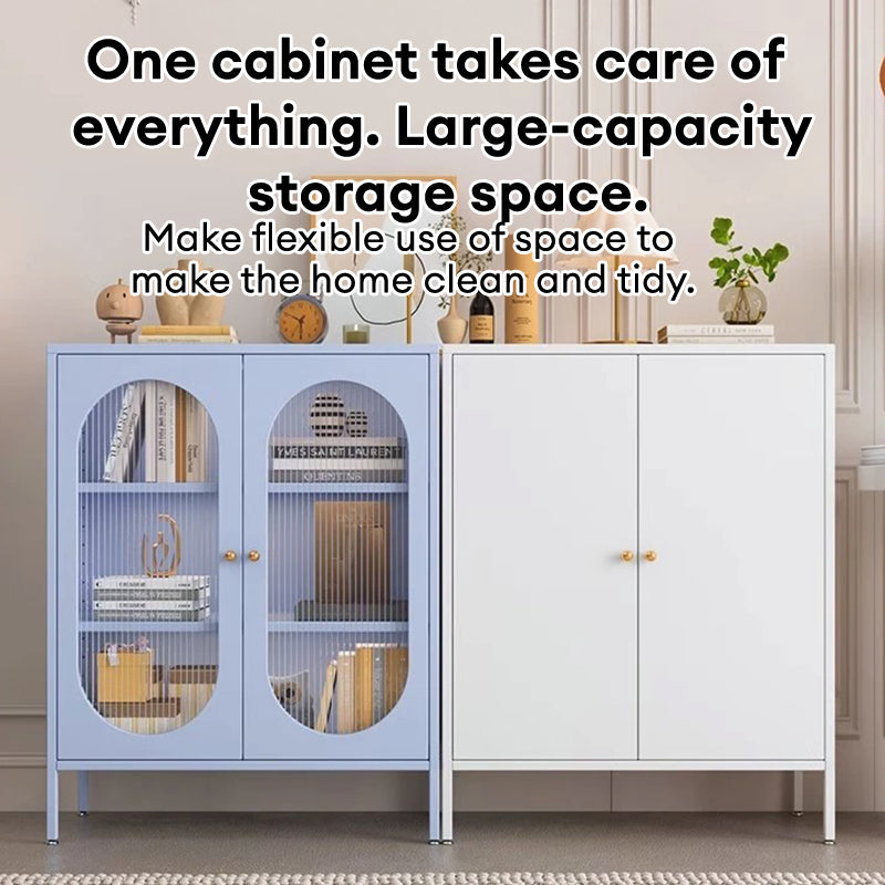 Gold Metal Large Capacity Storage Cabinet