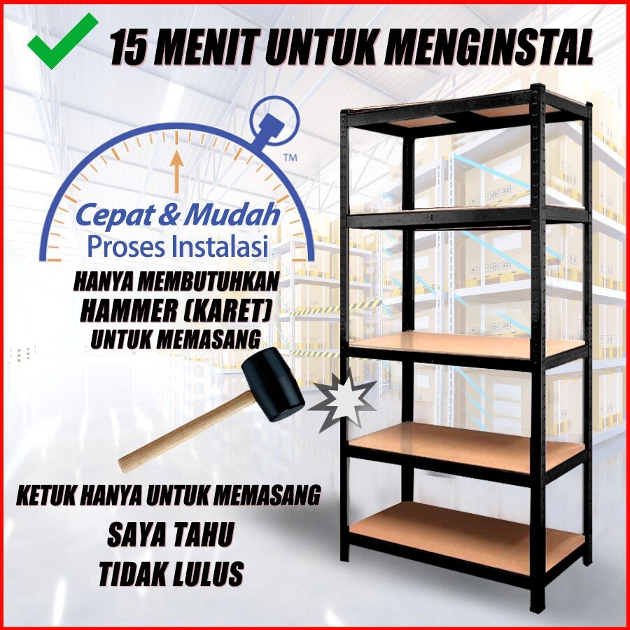 Adjustable Boltless Steel Storage Rack