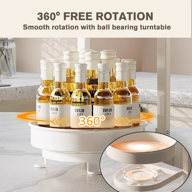 GSLife 360° Rotating Spice Storage Rack
