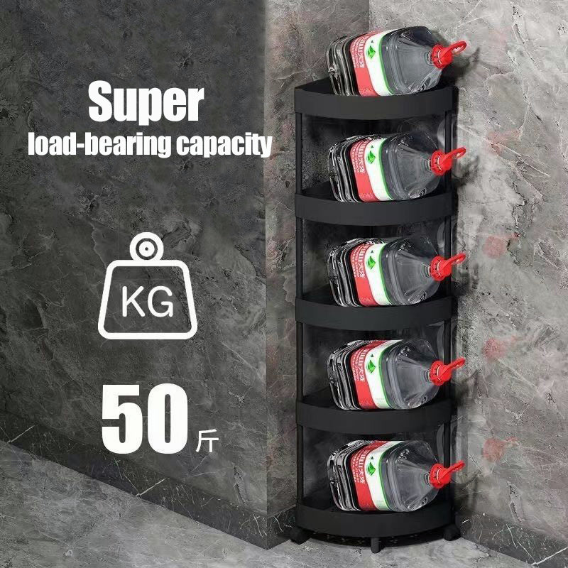 Multipurpose Bathroom Corner Storage Rack