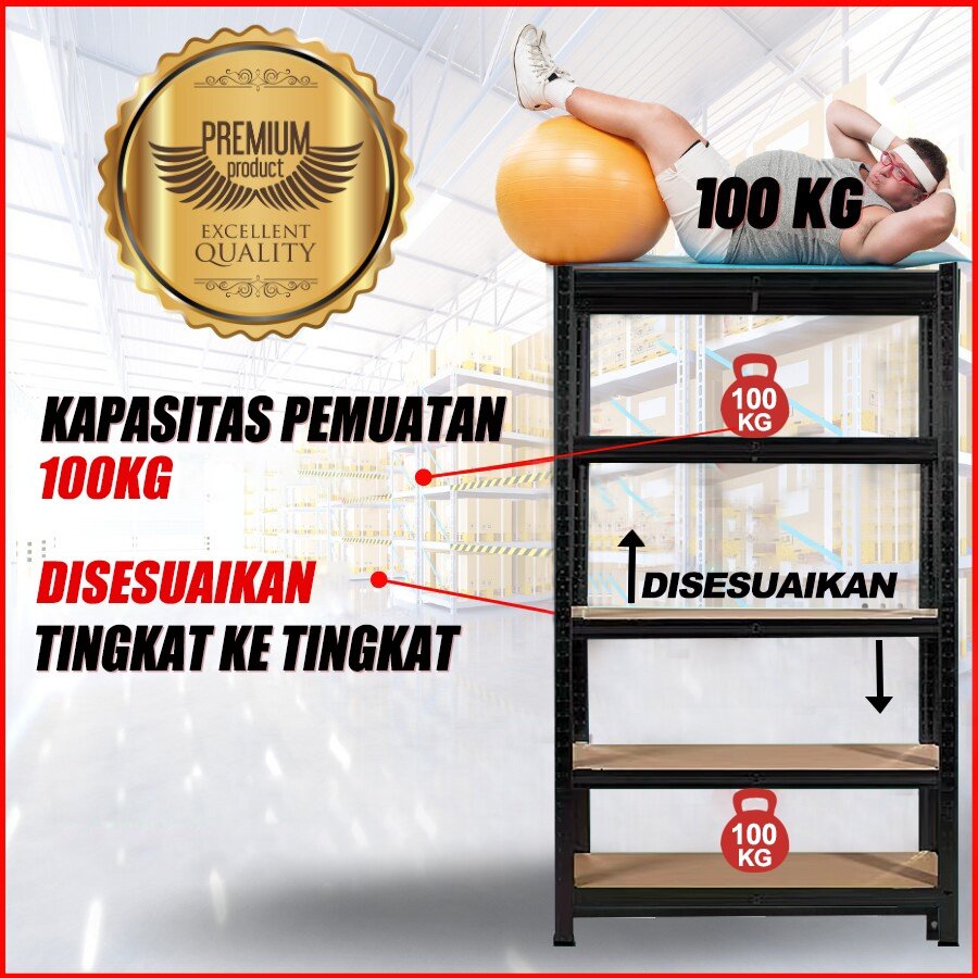 Adjustable Boltless Steel Storage Rack