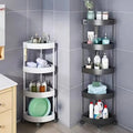 Triangular Rolling Corner Storage Trolley