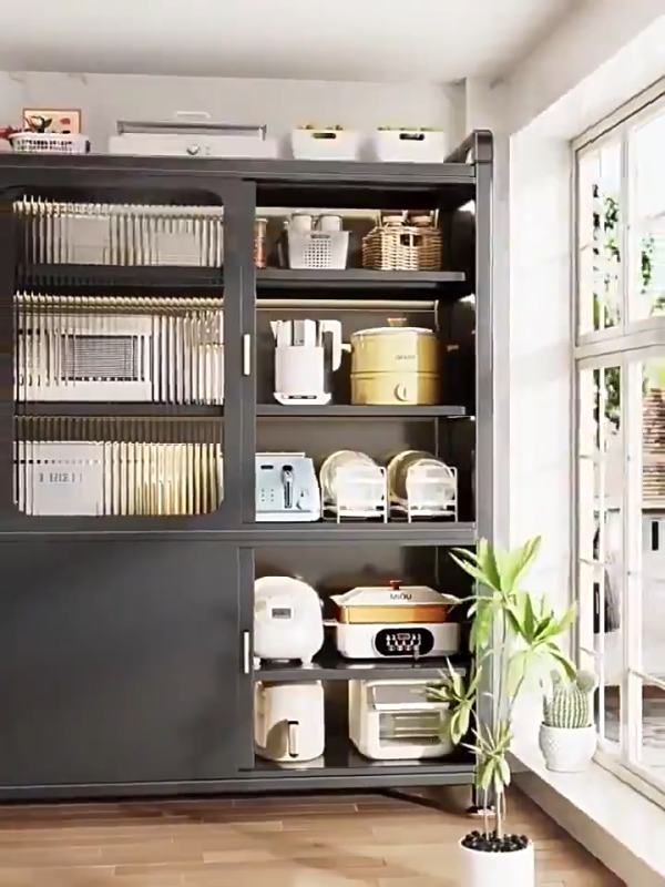 YOYO Dustproof Kitchen Storage Sideboard