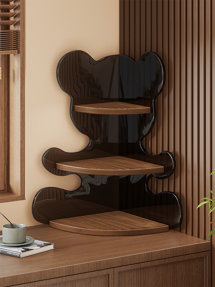 Corner Multi-level Storage Shelf