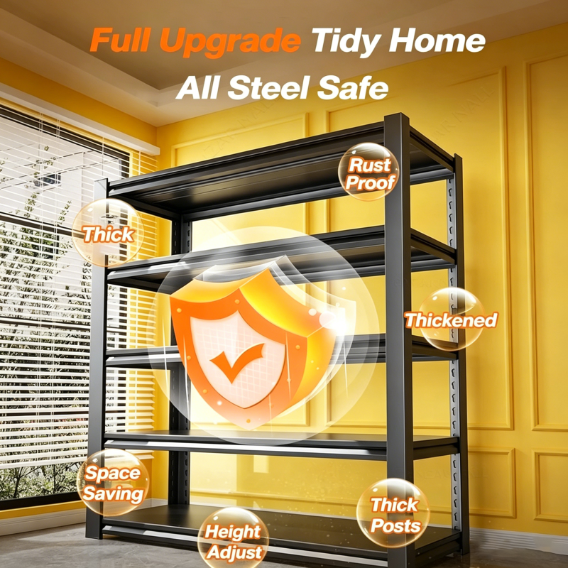 Heavy Duty Adjustable Metal Storage Rack