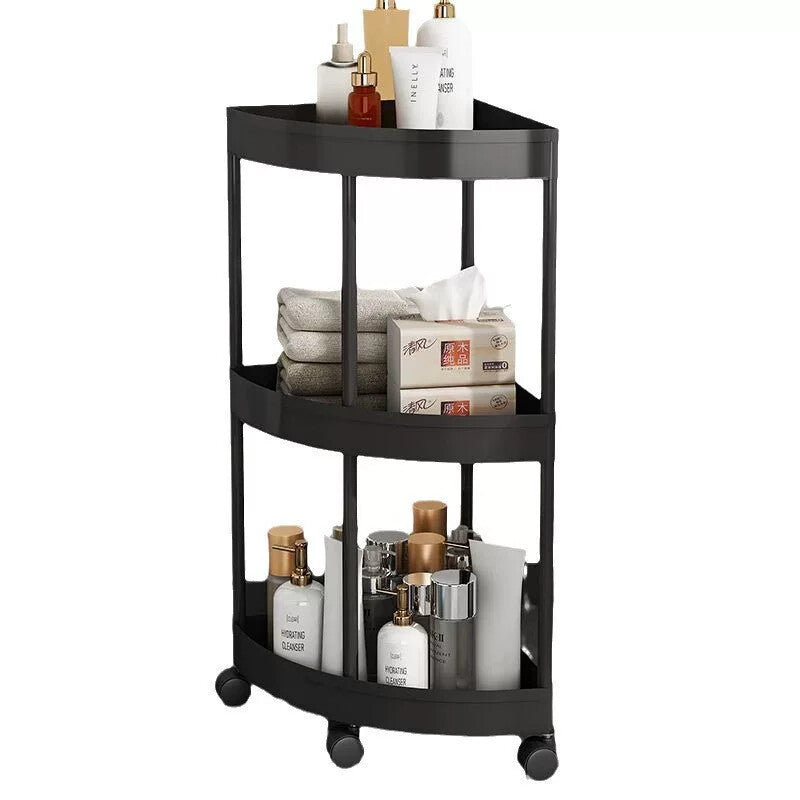 Triangle Floor Standing Bathroom Corner Rack
