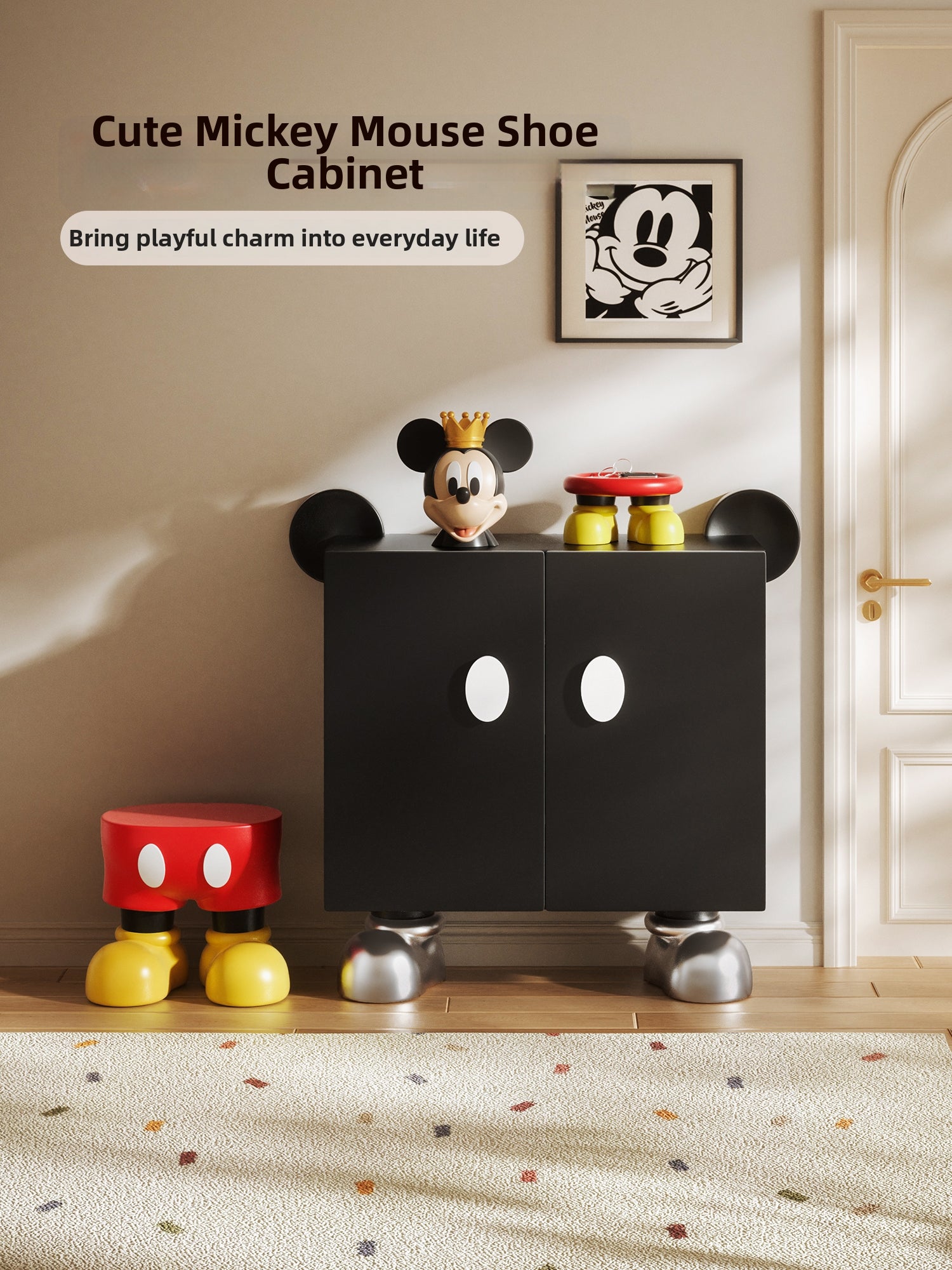 Home Entrance Storage Cabinet