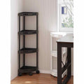 Triangle Floor Standing Bathroom Corner Rack