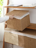 CHENHUA Japanese Imitation Rattan Storage Bin