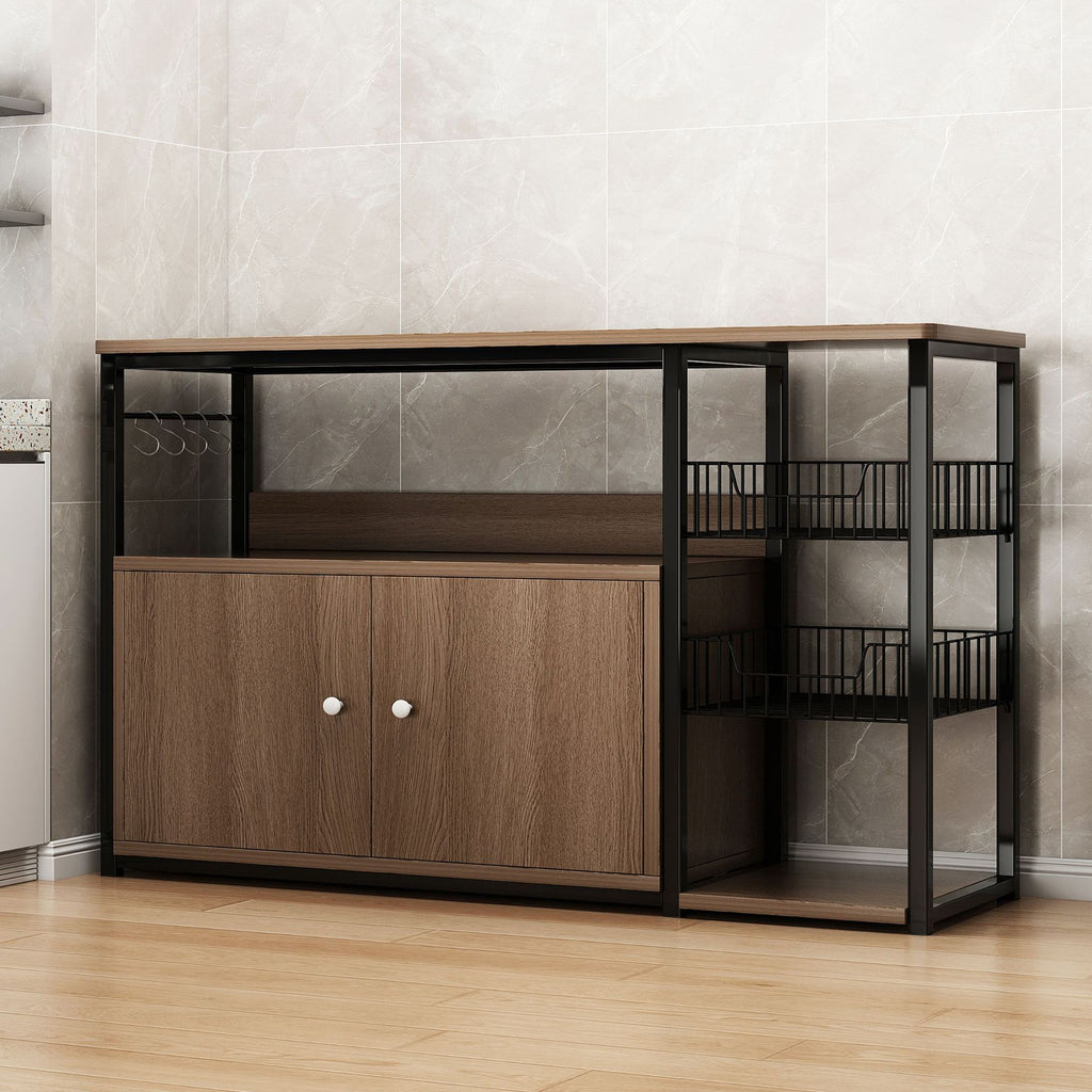 Multi-Layer Door Floor Storage Cabinet