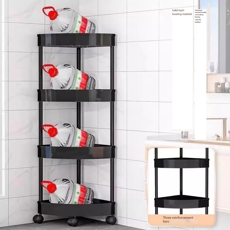 Modern Multipurpose Bathroom Corner Rack