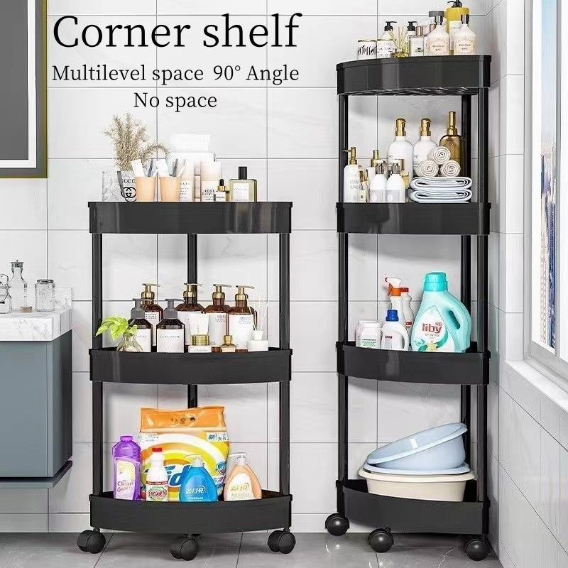 Modern Multipurpose Bathroom Corner Rack
