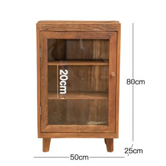 Vintage Teak Multifunctional Sideboard Cabinet